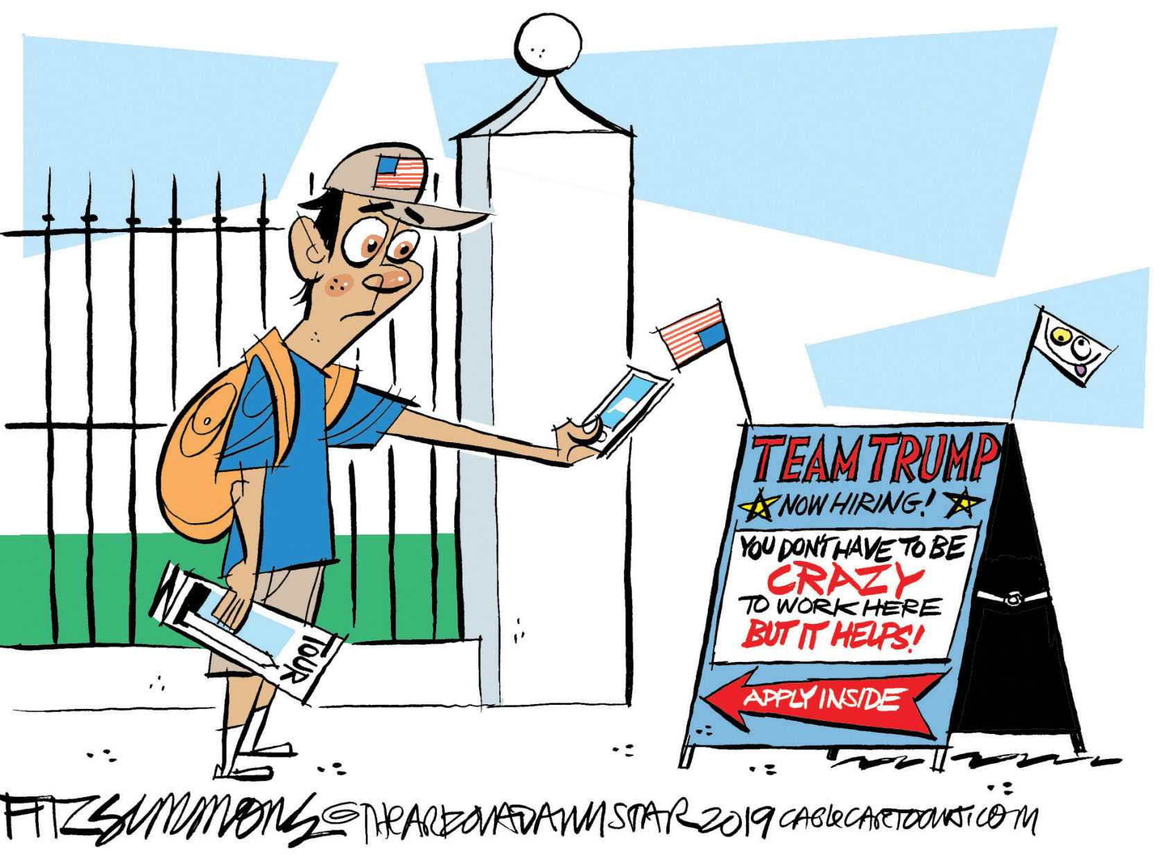 Daily Fitz Cartoon: Now hiring